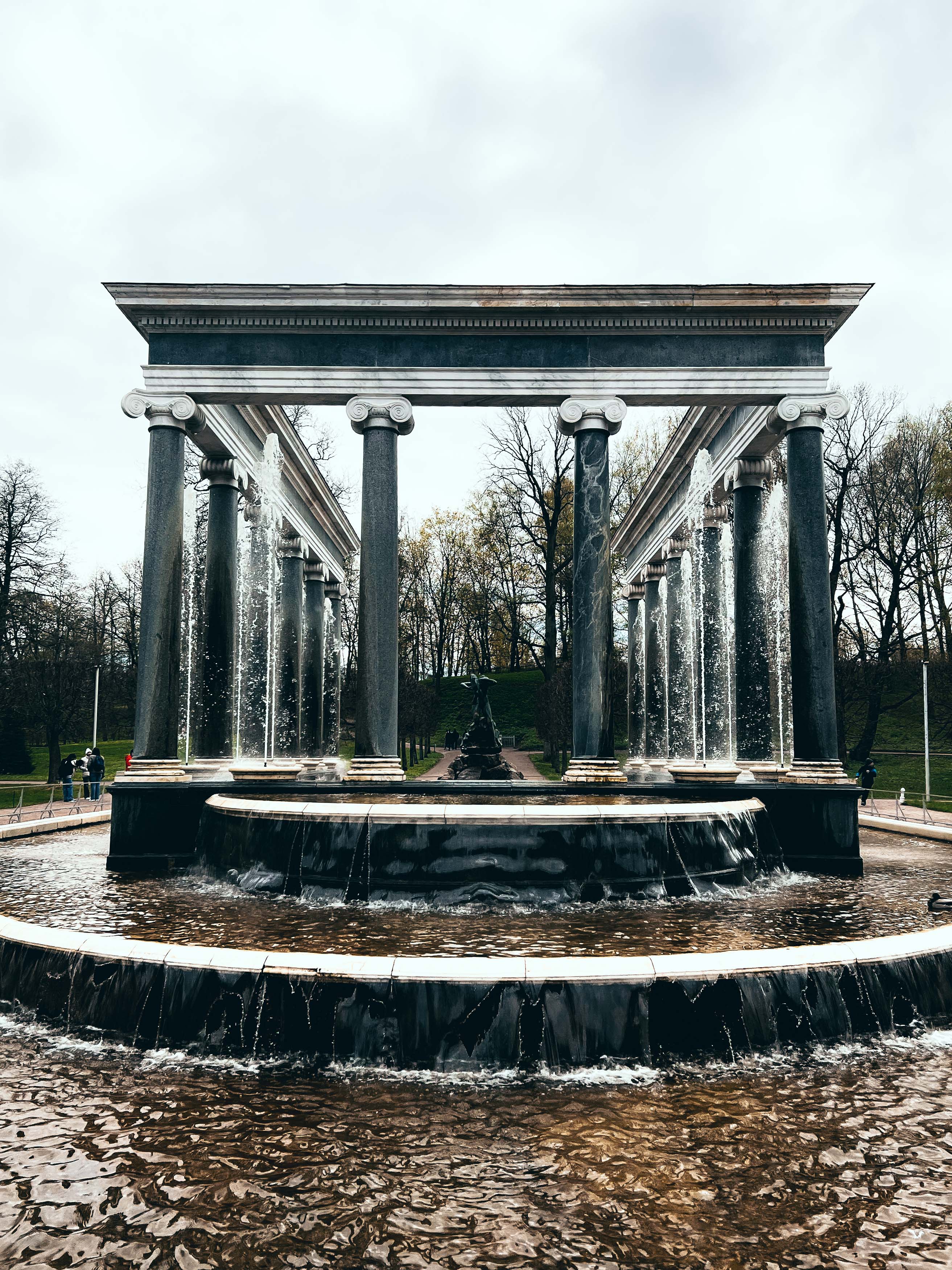 Львиный каскад в Петергофе · фото из поездки