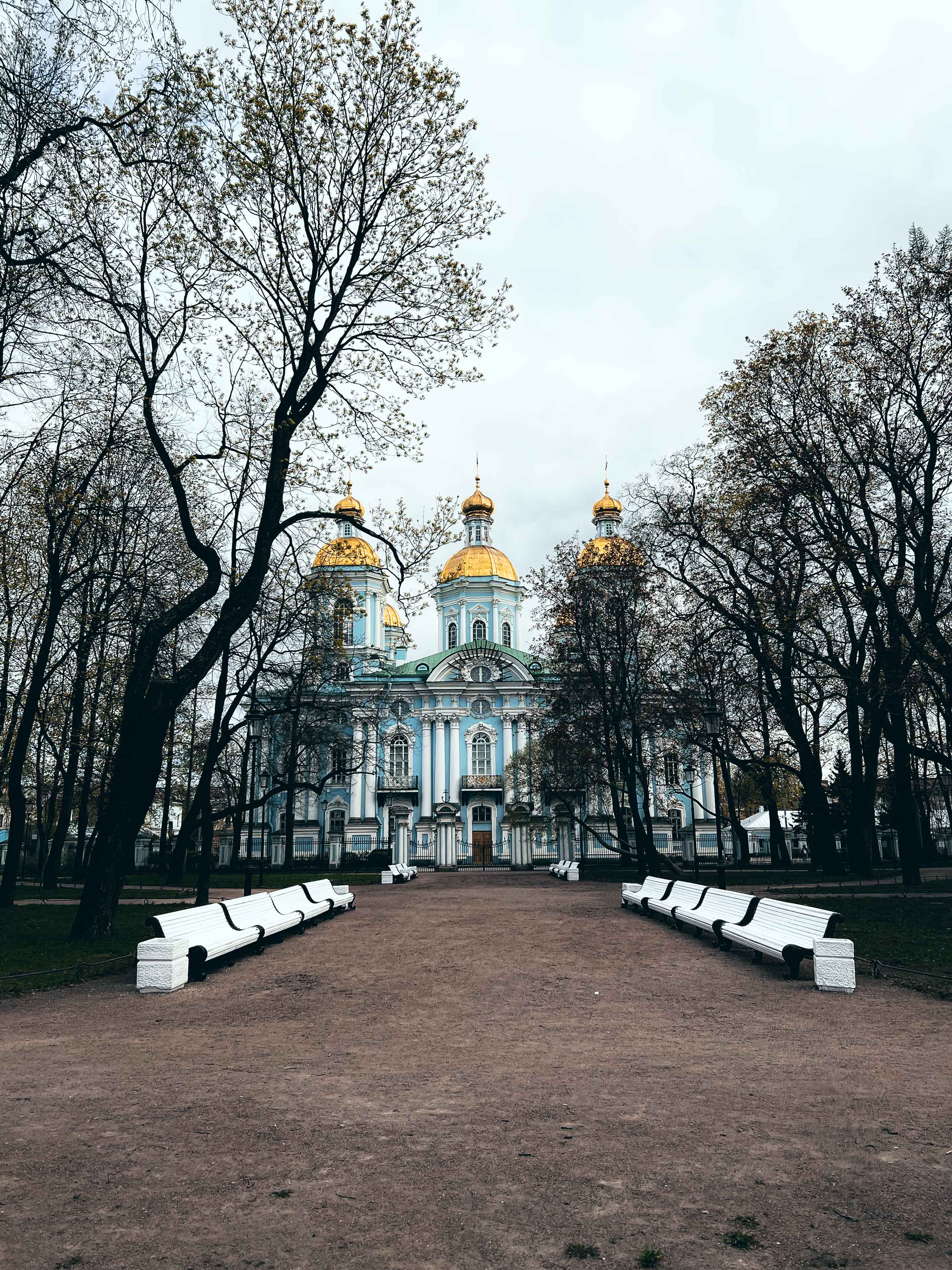 Никольский морской собор в Петербурге · фото из поездки